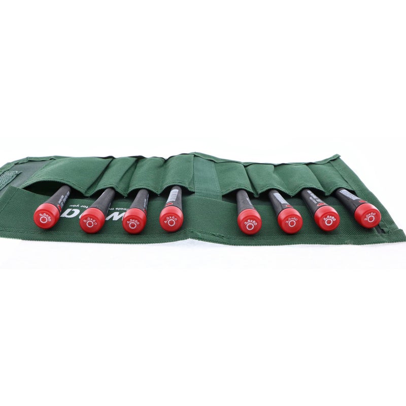 Wiha 26596 Nut Driver Set, Metric with Precision Soft PicoFinish Handle in Pouch, 8 Piece - Image 2
